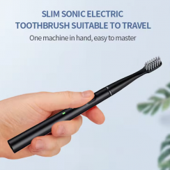 3 Pks Rechargeable Whitening Teeth Smart Sonic Electric Vibrating Toothbrush