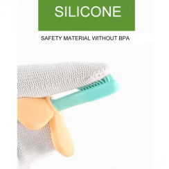 24 Pks Silicone Baby Mouth Clean Toothbrush