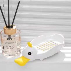 40Pks Cute Duck Non Slip Soap Box