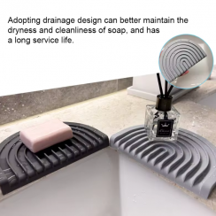 30 Pks Soap Tray Organizer Drying Mat For Bathroom Countertop